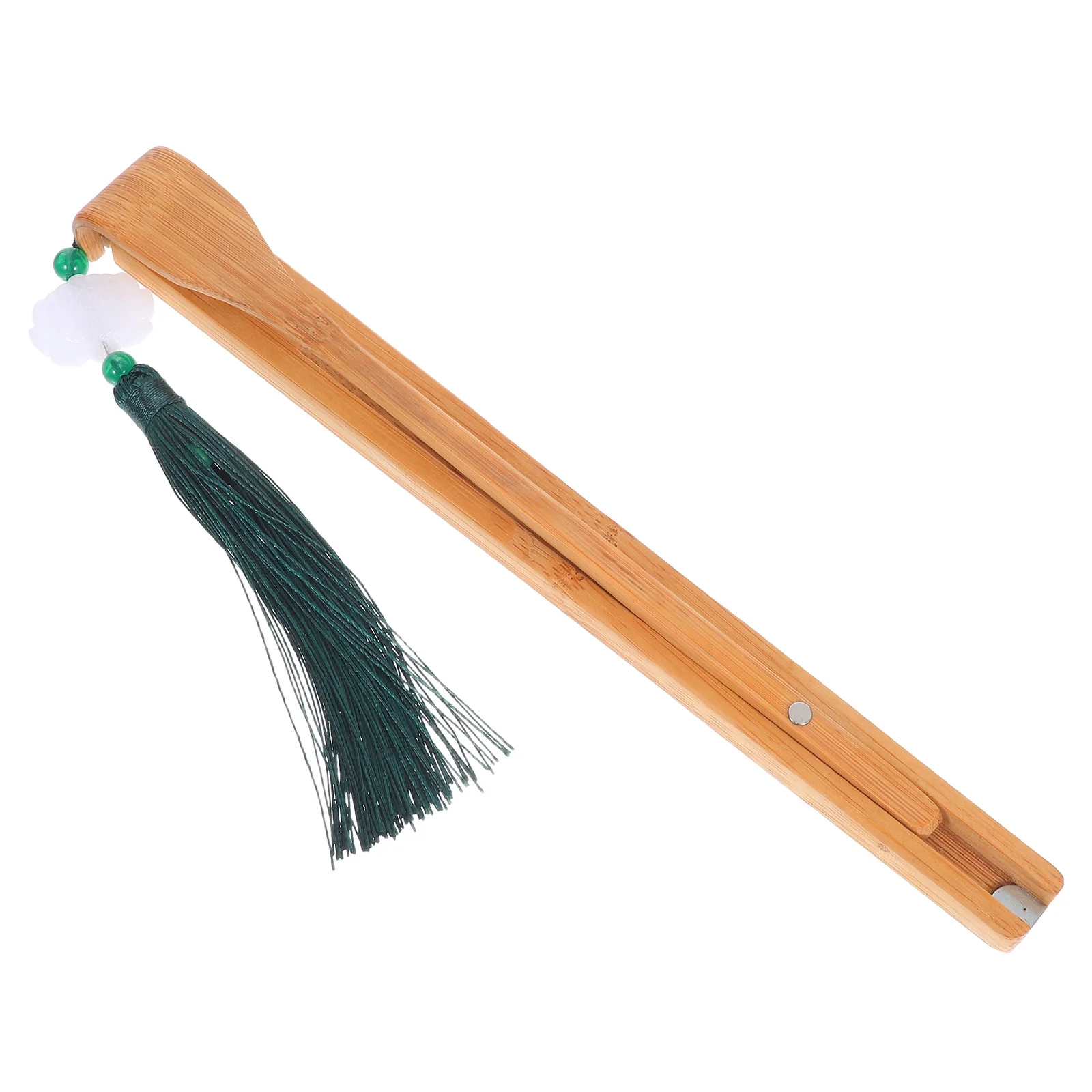 

Ergonomic Bamboo Back Scratcher Foldable Scratch Tool Handcrafted Finish Non Polluting Massage Aid for Relaxation