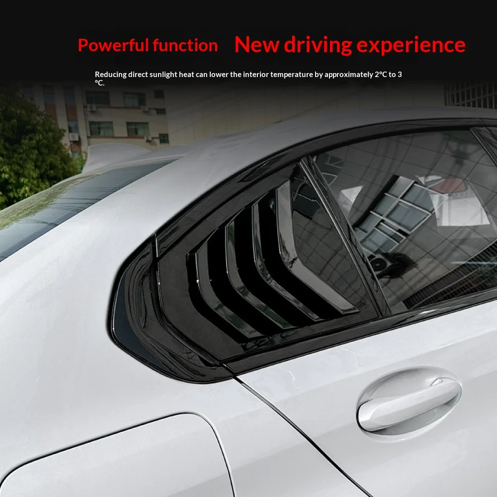 Applicable to 2019+ BMW 3 Series G20 320i 325i 330i triangular blind exterior decoration cross-border modification