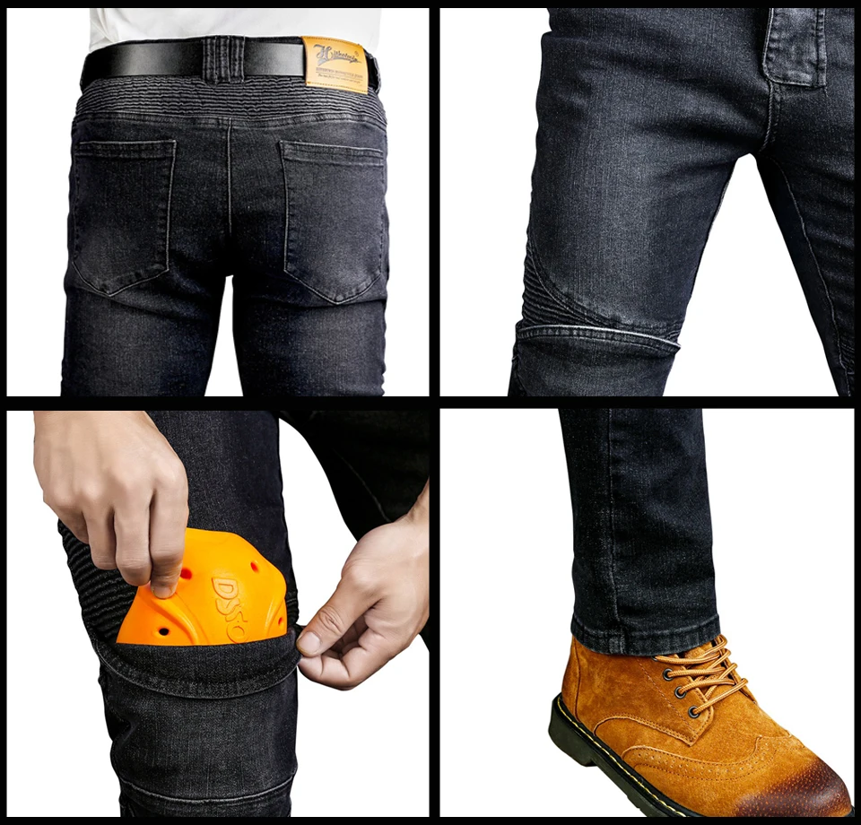 Motorcycle Jeans Men Blue Dirt - Motorcycle Gear Blue ulasan dan harga