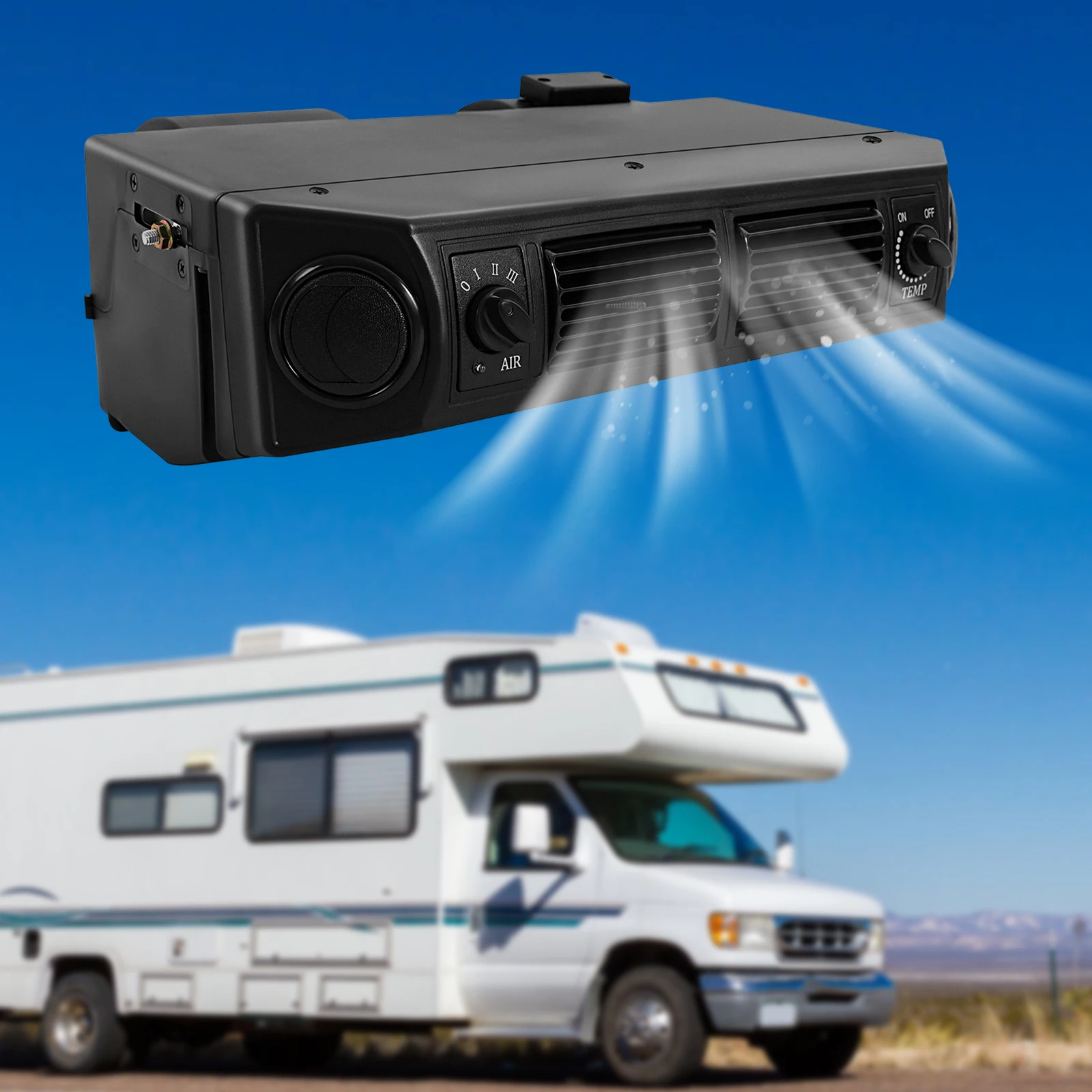 에어컨 증발기 3640kcal/H 냉각 3단계 3-8 ° C 조정 65dB 저소음 간편 세척 680m³/H 공기량