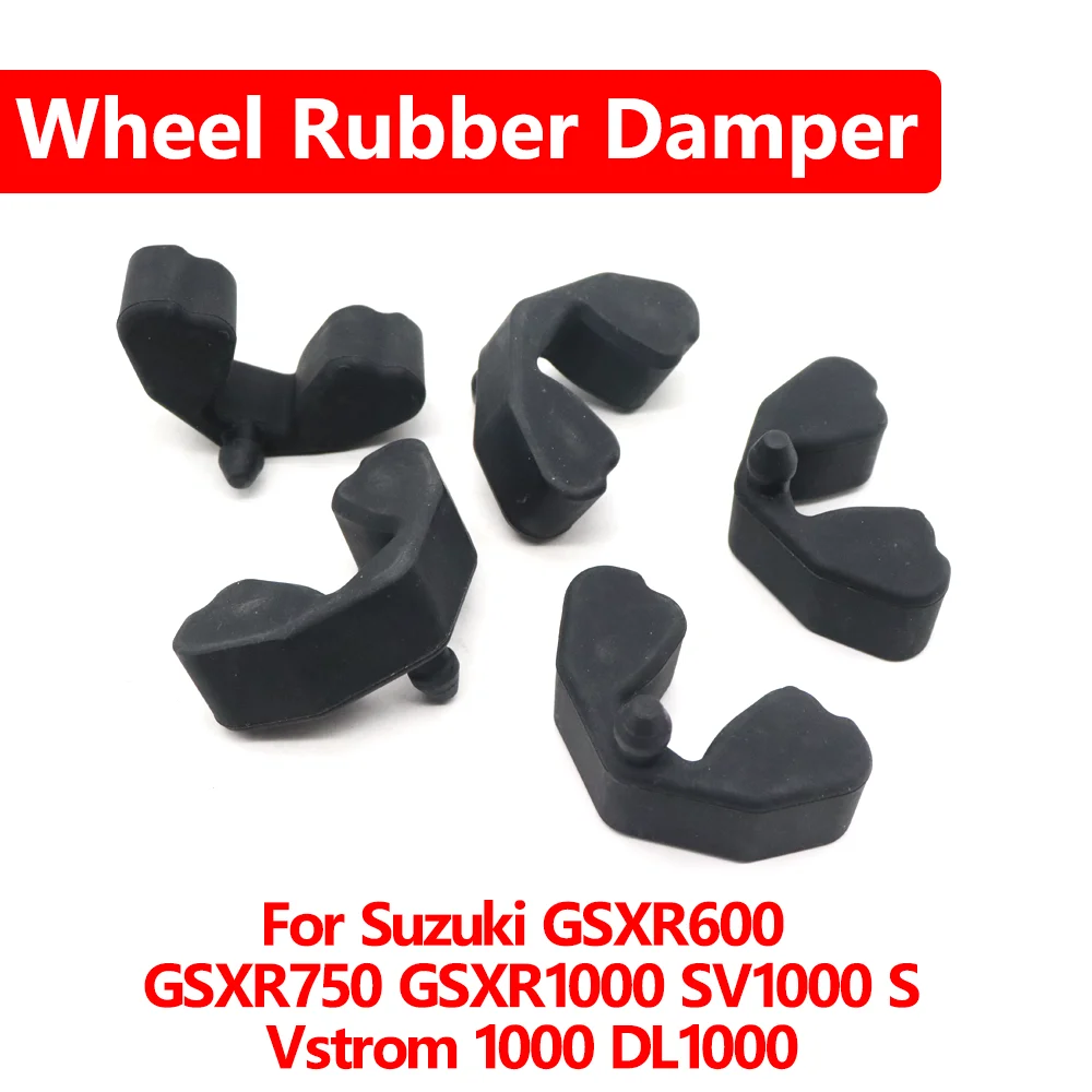 

Motorcycle Rear Wheel Drum Hub Cushion Sprocket Rubber Damper Gasket For Suzuki GSXR600 GSXR 750 1000 SV1000 S Vstrom DL1000