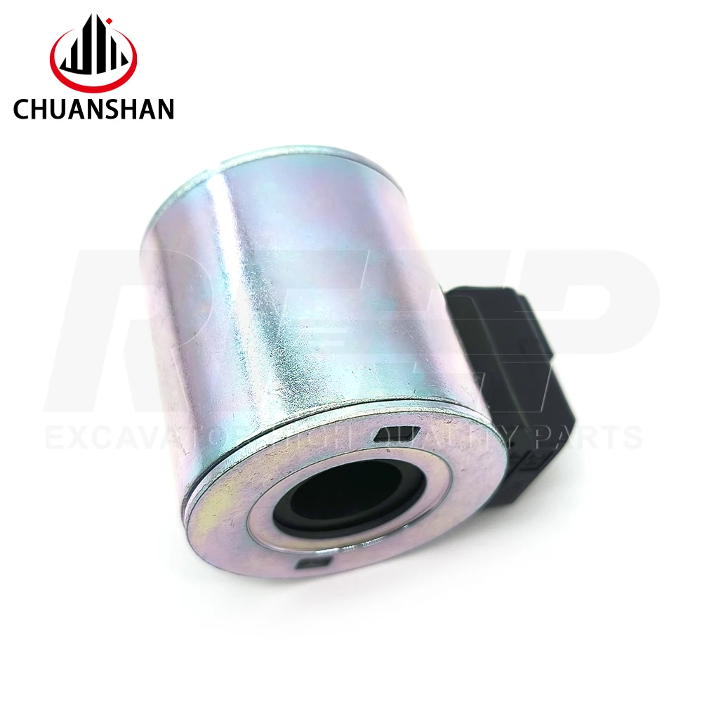 4303712 4303724 Engineering Machinery Parts For XGMA808F Solenoid Valves.Coil Height 50,inner Diameter 16