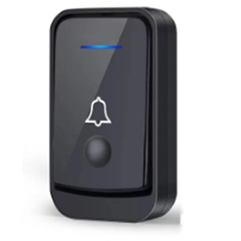 ABMF-Беспроводной дверной звонок Беспроводной цифровой музыкальный дверной звонок Домашний датчик Пейджер с дистанционным управлением Американская вилка