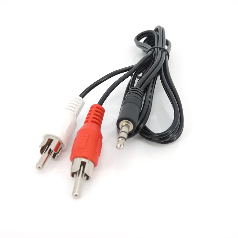 AV Cable Wire Cord 3pole 4 pole 3.5mm male female Jack Plug To 2RCA 3 RCA male female Adapter 3RCA Audio video B4