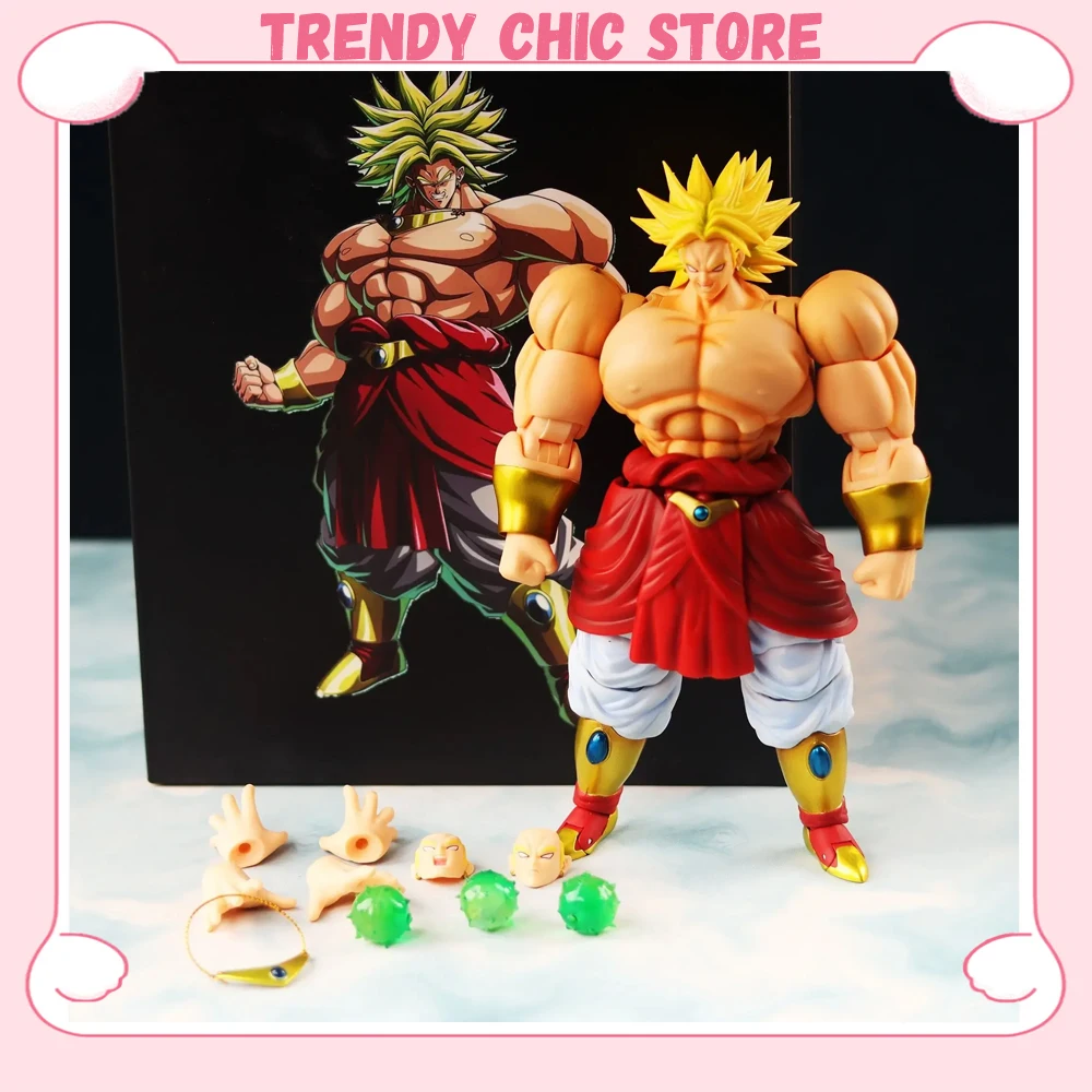 NEW AAS Dragon Ball Anime Figure Saiyan Broly Action Figure 24cm PVC Statue Collectible Model Desk Decoration Toy for Kid Gift