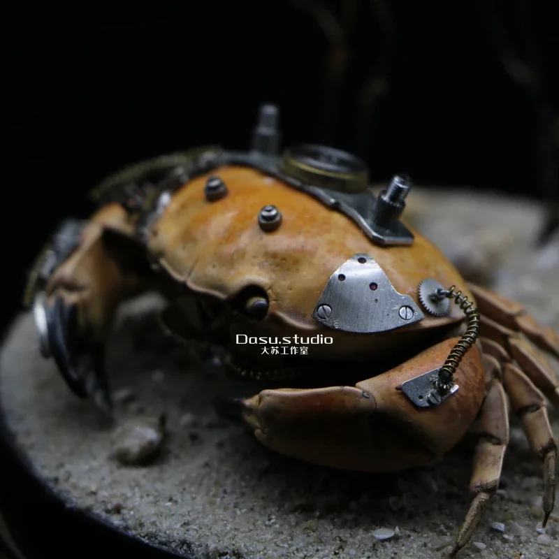 Sell steampunk mechanical transformation crab specimen pattern Aijie crab beach landscape ornaments