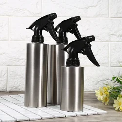 Plant Watering Bottle 250ml 350ml 550ml 304 Stainless Steel Multifunctional Pump Pressure Watering Pot Flower Water Cans