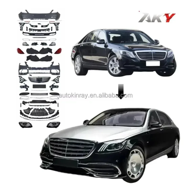 

Обвесы для S-Class Bodykit W222 2013-2017, обновление до W222 2020, комплект для подтяжки лица S650 в стиле MBH