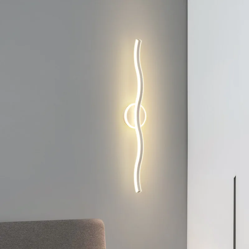 Modern LED Wall Lamps For Living Room Background Bathroom Aisle Bedroom Wall Lights Home Decor Indoor Sconce Lighting Fixture