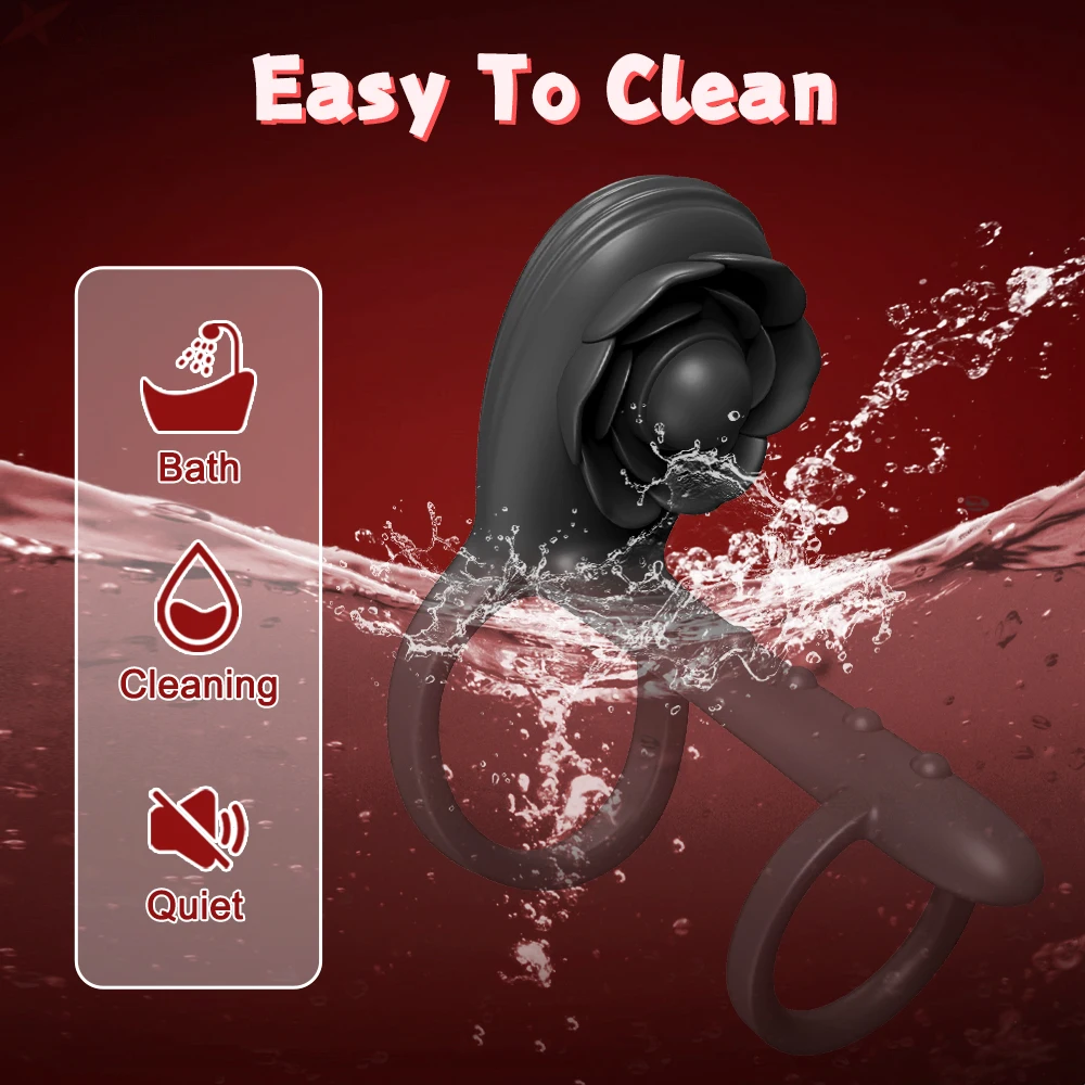 ألعاب الجنس الكبار خاتم الديك القضيب الهزاز للرجال ديك القضيب موسع G بقعة البظر تحفيز تأخير القذف مثير رجل الكبار #6