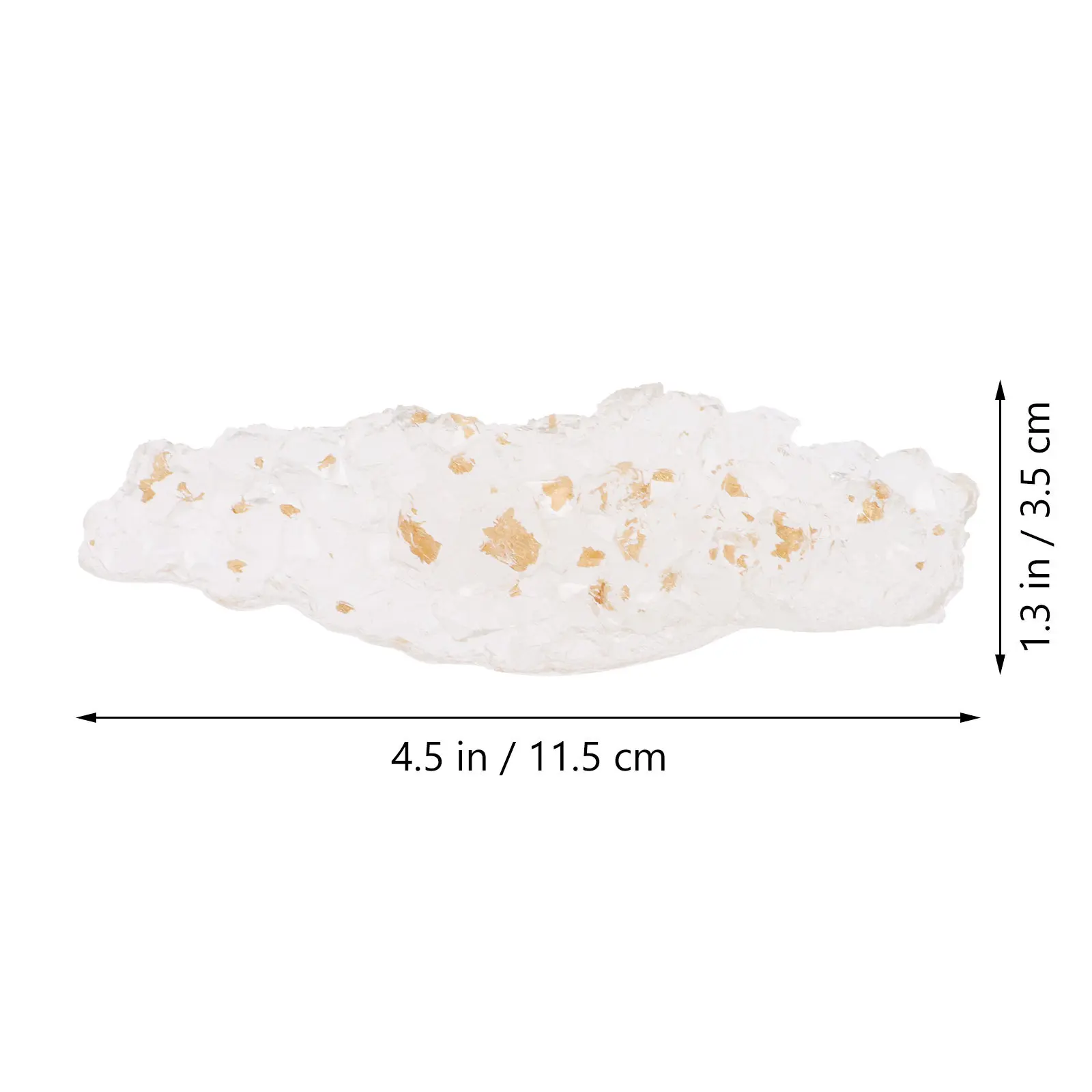 Crystal Iceberg Pen Rest Stand Holder for Writing Calligraphy Nail Art Pens Decorative Pen Rest Calligraphy Brush Holder