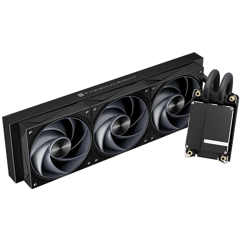 For W360-XEON-LGA4677 Server Integrated Water-Cooled Radiator with Dual Ball Bearing LCP Fan Copper & Aluminum 128.2CFM