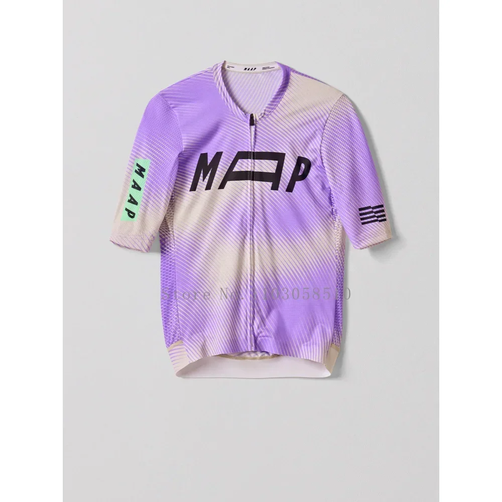 Fietsshirt voor heren met korte mouwen Pro Team MTB racefietskleding Ademende fietsshirts 2025, mountainbikekleding
