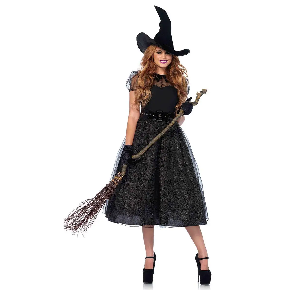 

Adult Cosplay Witch Skirt Par Costume Nightclub Masquerade Ball Roleplay Cartoon Doll Outfit loween Celebration Dr