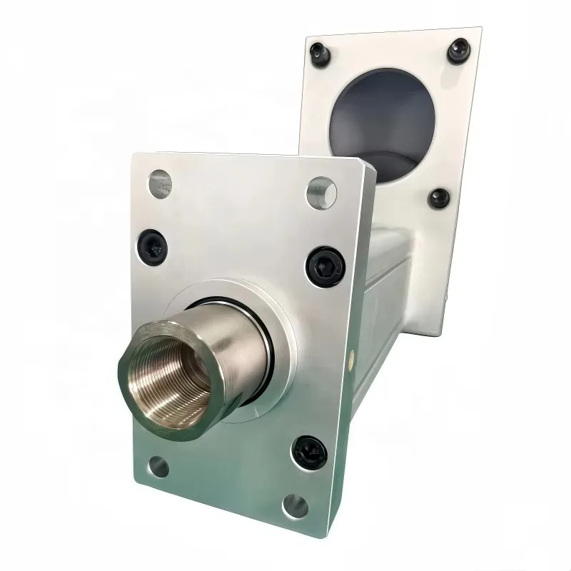 LOE100 600mm Stroke Light Load Large Bore Piston Bearing High Precision Electric Cylinder for Satellite Component Testing