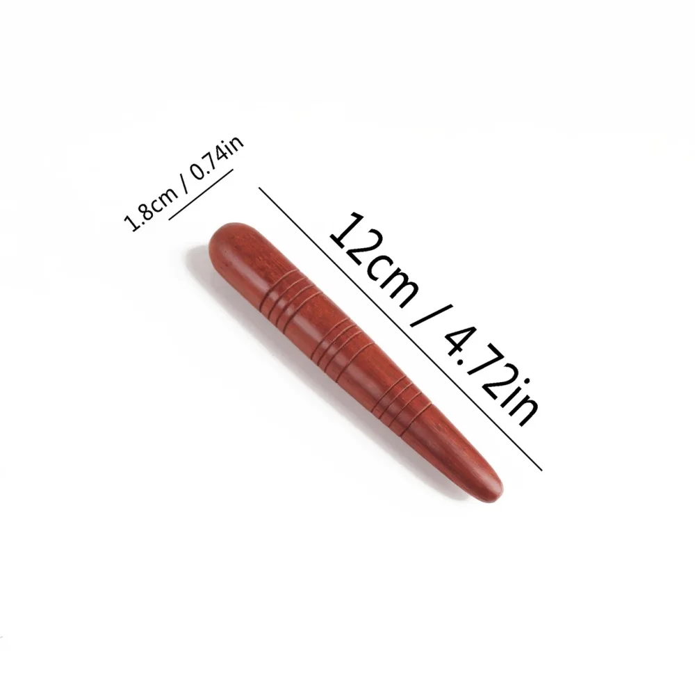 4-Piece Set of Wooden Foot Massage Sticks, Portable Travel Acupressure Sticks, Facial, Neck, Back, and Waist Massager