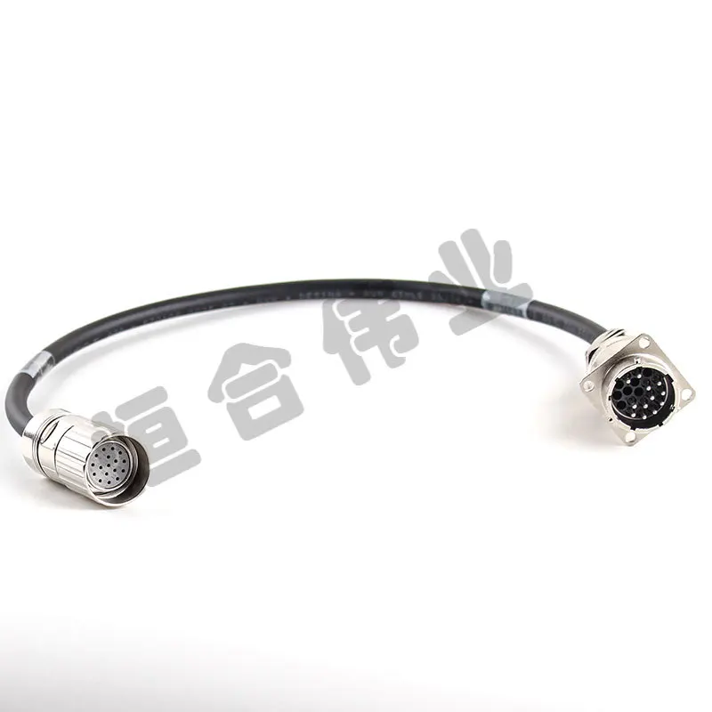 2090-CFBM4E2-CATR AB Encoder Connecting Wire Replacement of Oil-resistant, Wear-resistant and Waterproof Cable for Old Motor