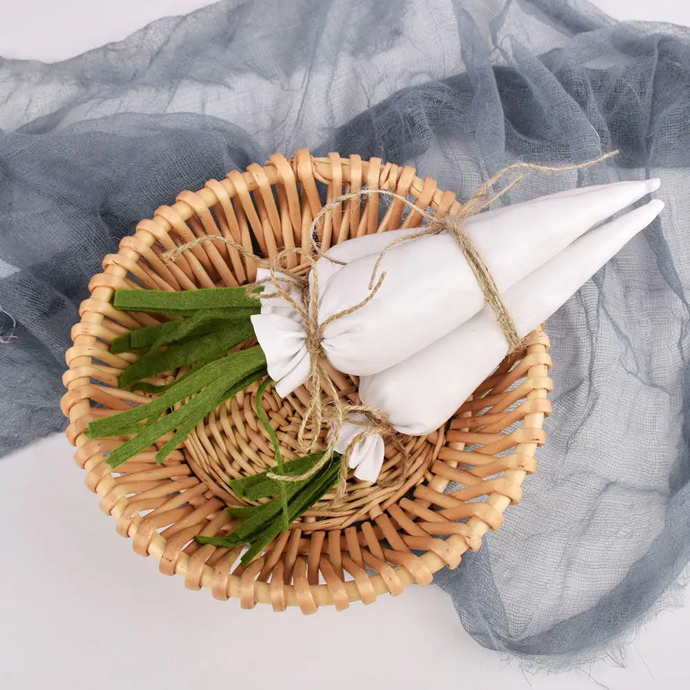 

Набор из 3 пасхальных украшений: мультяшные редиски и морковки для декора дома, стола, праздников, креативные фото-аксессуары для пасхальной вечеринки