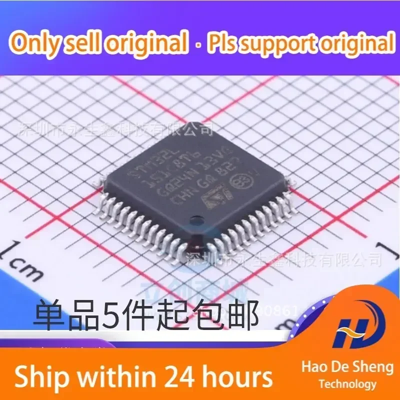 

10 шт./лот STM32L151C8T6 32-битный микроконтроллер 128 КБ LQFP-48, новый, оригинальный, в наличии