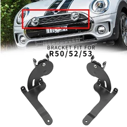 2x LED DRL Daytime Running Light Halo Fog Lamps Kit For Mini R55 R56 R58 R59 Rally Driving Lamp Additional Headlight Chrome