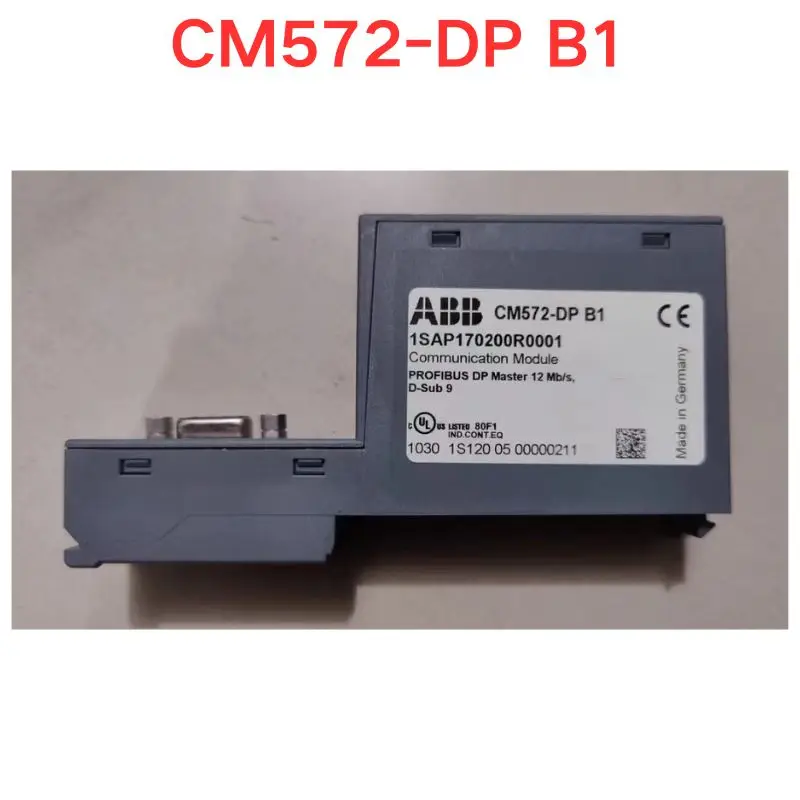 Used CM572-DP B1 ABB communication module Functional test OK