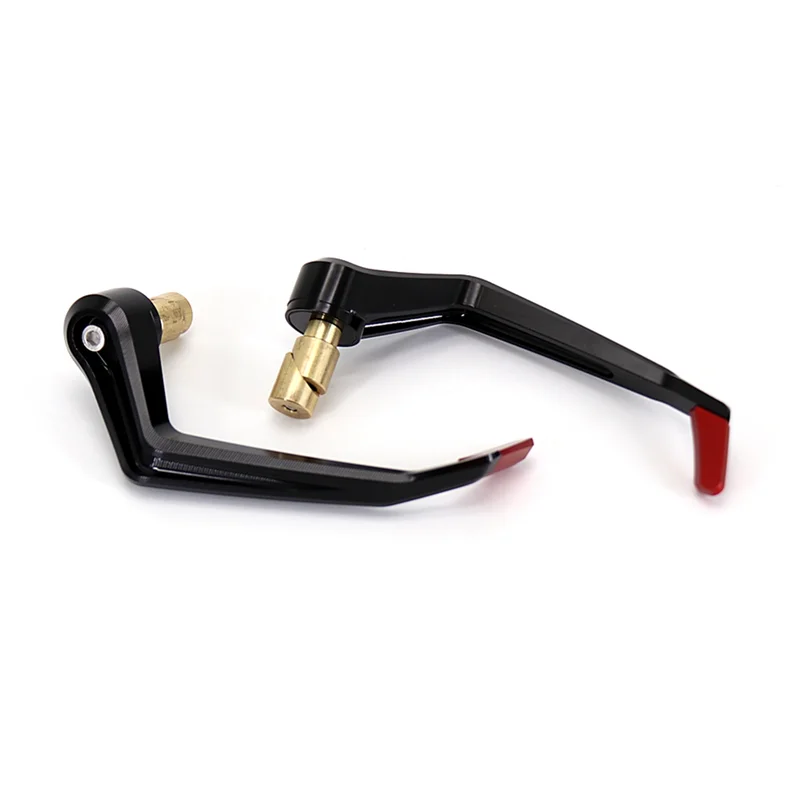 Motorcycle Brake Clutch Levers Guard Protector for PANIGALE V4 S SP Handle Bar Grips Guard (Red)