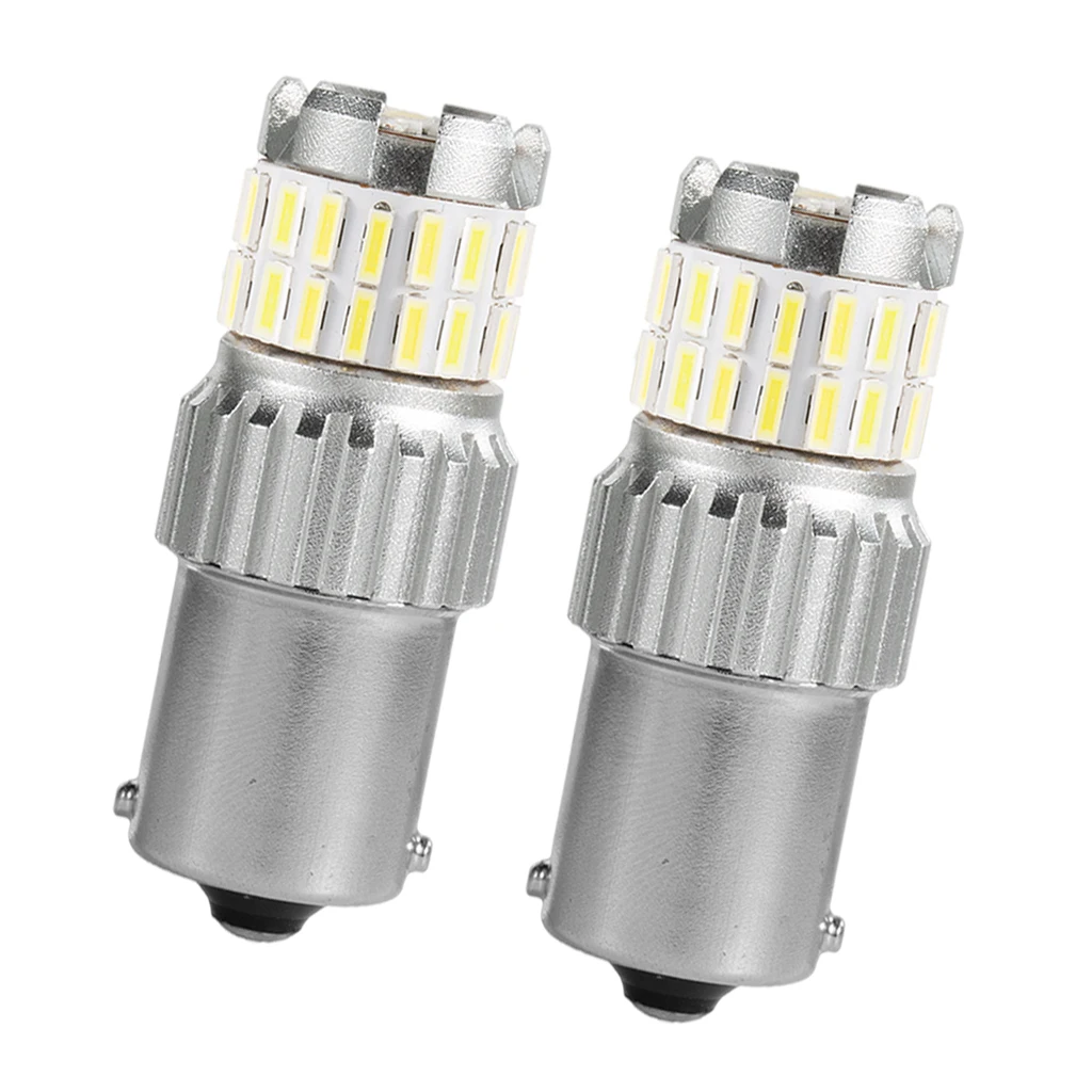 Set of 2 Car Blinking Backup Brake Stop Lights LED Turn Signal Lights Bulbs