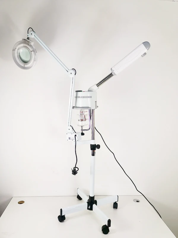 STLFAU-900E 2 في 1 جهاز بخار للوجه، مصباح مكبر، جهاز صالون التجميل Vapozone #6