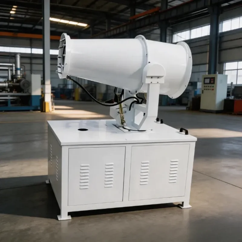 Mist Blower Device 55m Spray Scope Automatic Rotation for Factory Yard Dust Suppression Fog Cannon Machine Spraying System