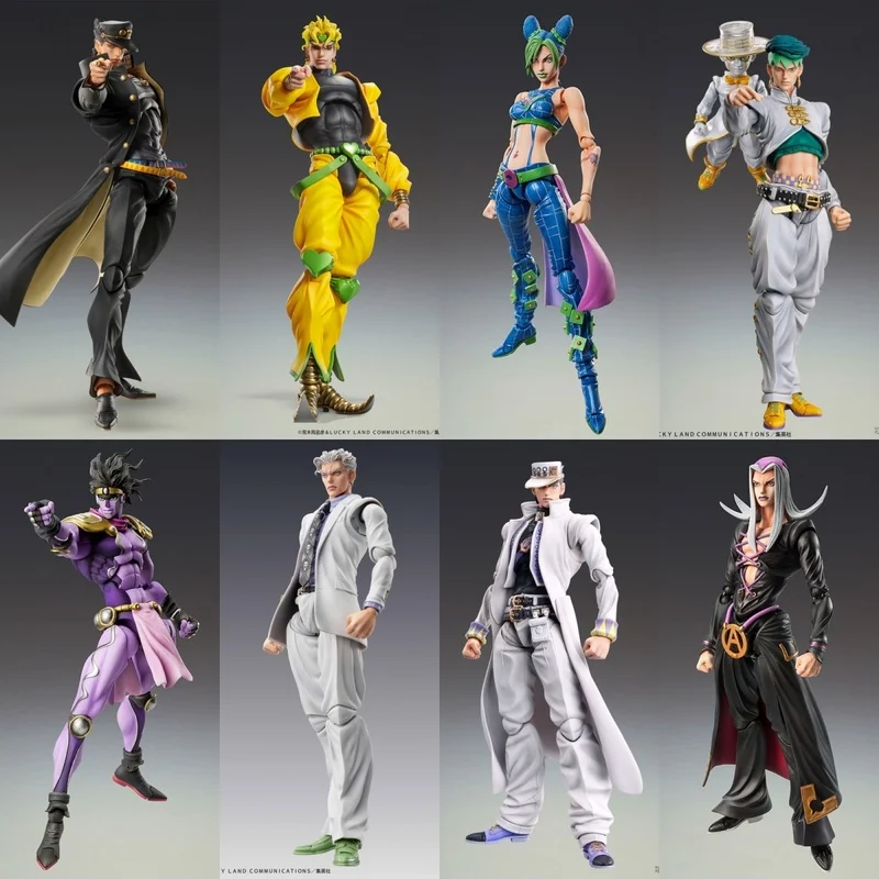 Jojo'S Bizarre Adventure Kongjo Chengtaro Jolyne Cujoh Dio Super Movable Model Handmade Toys Anime Rohan Kishibe Action Figures