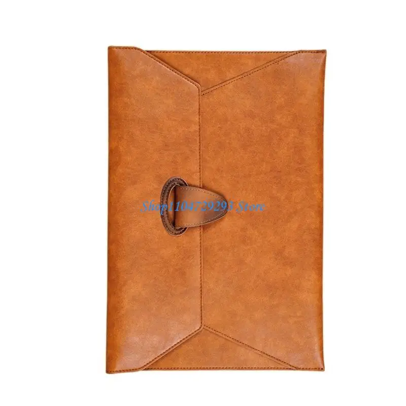 

Y2GD Leather Leather Laptop Sleeve Computer Case Leather Document File Folder