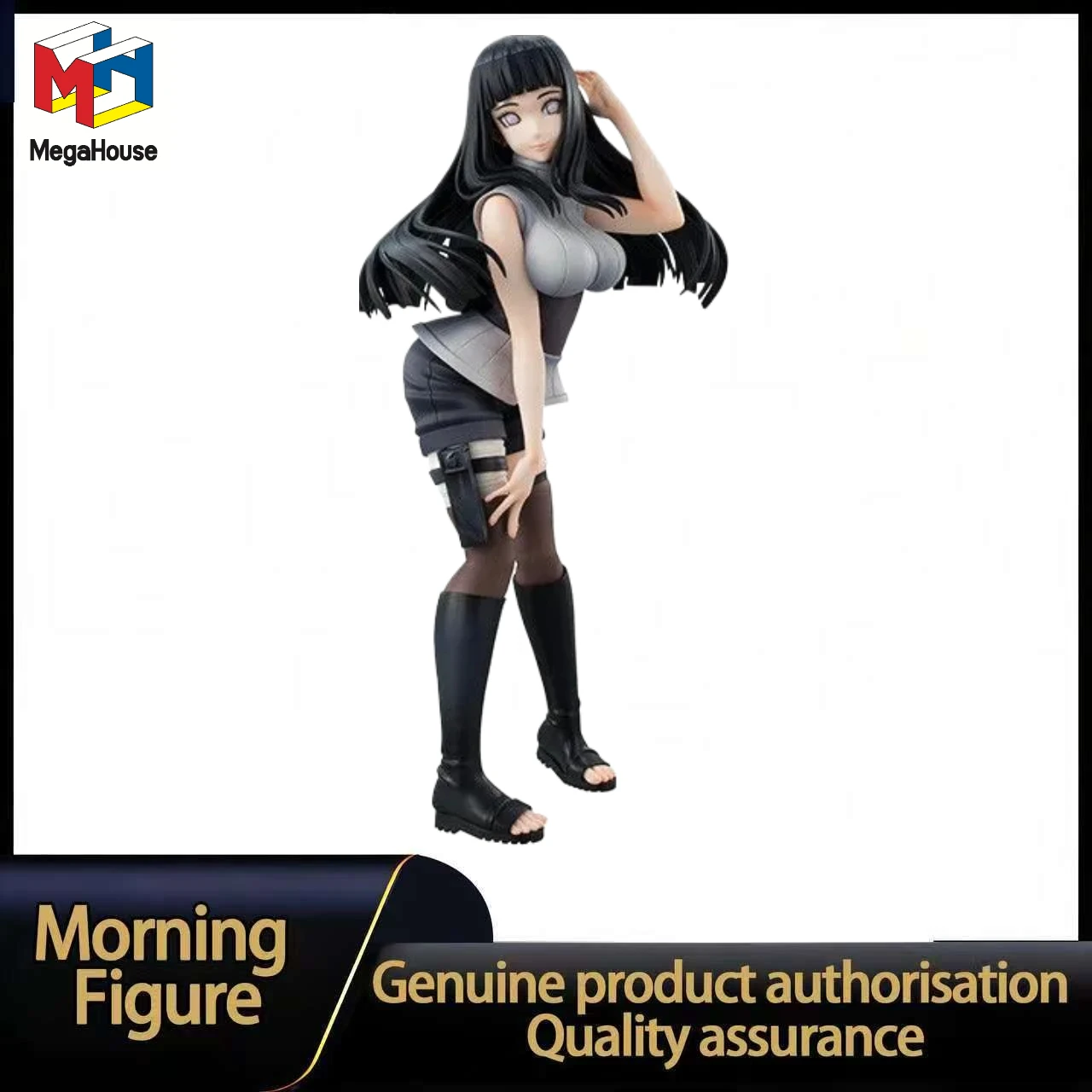 En Stock MEGAHOUSE GALS Naruto Shippuden Hinata Hyuga Ver 2 Figura de Colección