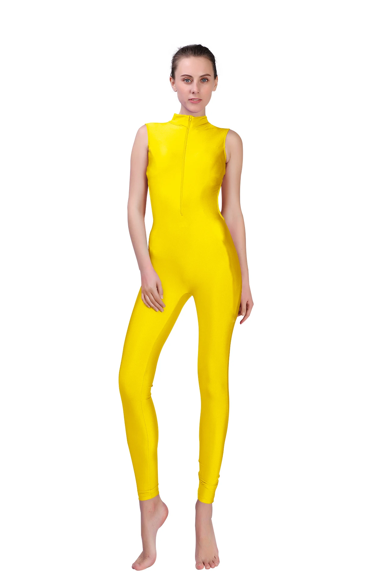 아오일리세이 여성용 퍼플 민소매 유니타드 남성용 스판덱스 발레 체조 유니타드 원피스 댄스 의상 성인용 점프수트