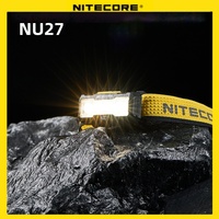 NITECORE NU27 headlamp 600 Lm running LED headlight working head lamp hiking lantern  flashlight Outdoor waterproof headlamp