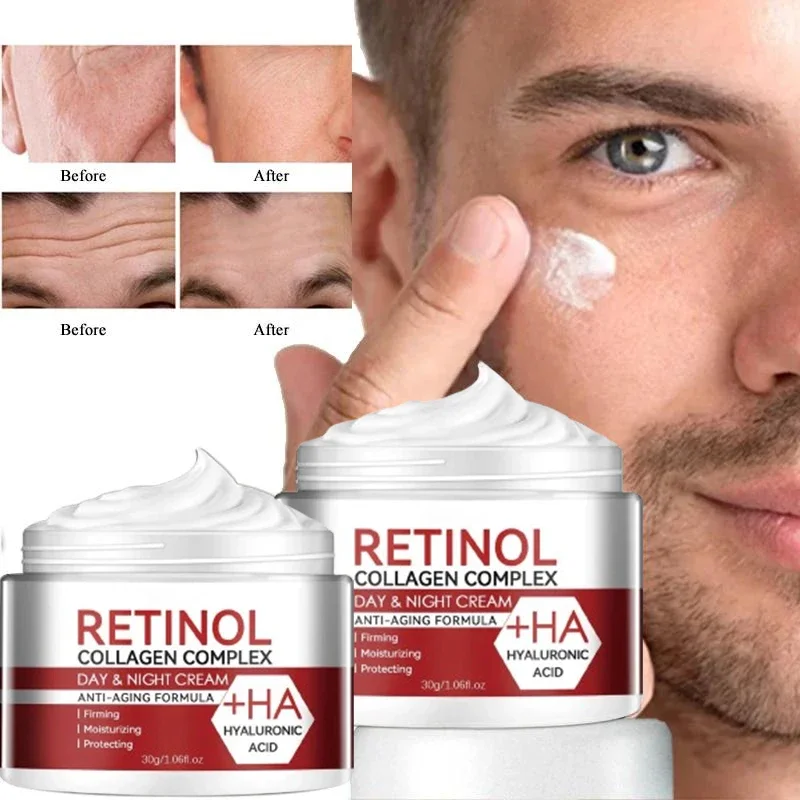 Crema Facial antiarrugas, reafirmante, blanqueadora, hidratante, iluminadora, antienvejecimiento, elimina las líneas finas faciales y las arrugas del cuello, nuevo