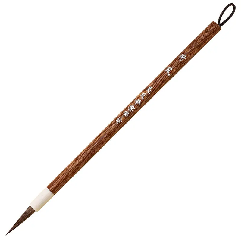 Rabbit Mixed Hair Slender Gold Script Calligraphy Brush Small Running Script Practice Pen Chinese Painting Fine Hook Line Brush