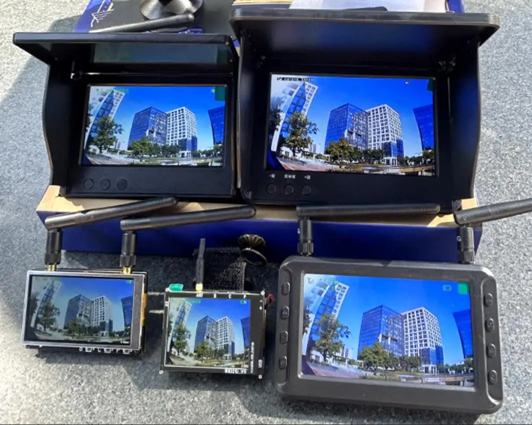 

5.8G 40CH 7 Inch /5Inch /4.3Inch LCD Display FPV Monitor with DVR Build-in Battery 5802D for FPV Multicopter RC Quadcopter Parts