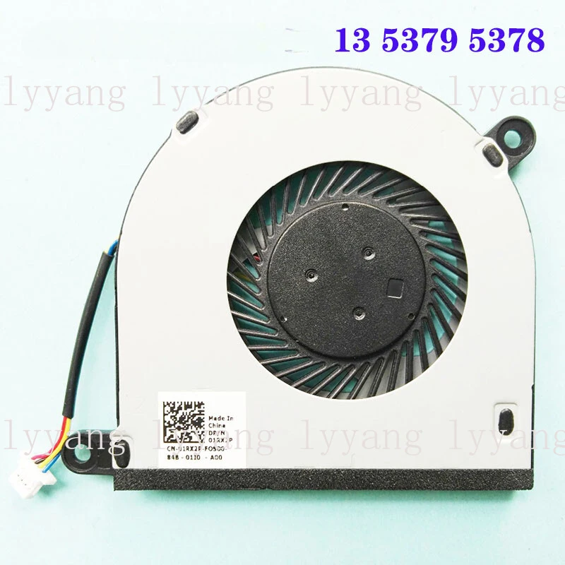 f  For Dell Inspiron 13 5379 5378 fan CPU heat dissipation 01RX2P 1rx2p