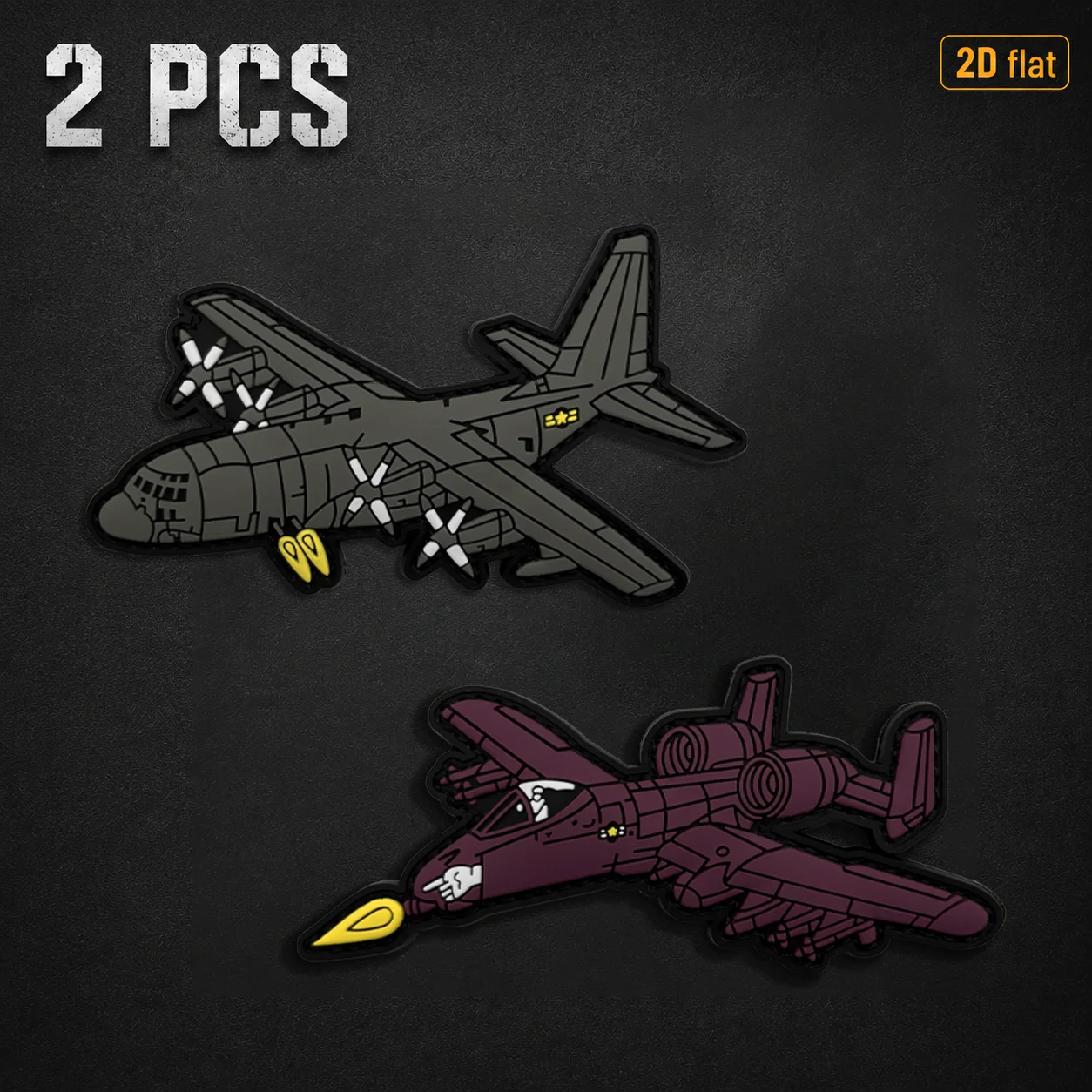 Specifications Available: 1Pc/2Pcs/3Pcs. Fun Gesture Flight Device Pvc Arm Patch with Velcro, Includes Matching Felt Surface with Luminous Effect, Two Different Patterns, 2D Patch Suitable for Jacket Sleeves, Motorcycle Riding Jackets, and Decorative Accessories