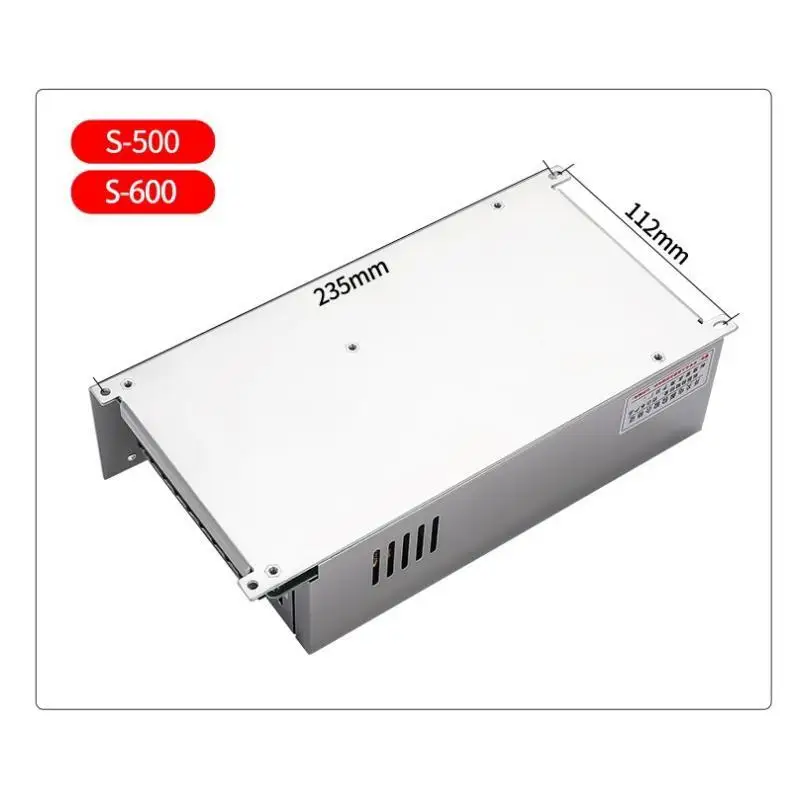 600W 12V 24v 36v 48v AC to DC Switching Power Supply With Digital Display dc voltage adjustable tester power supply 50A 25A smps