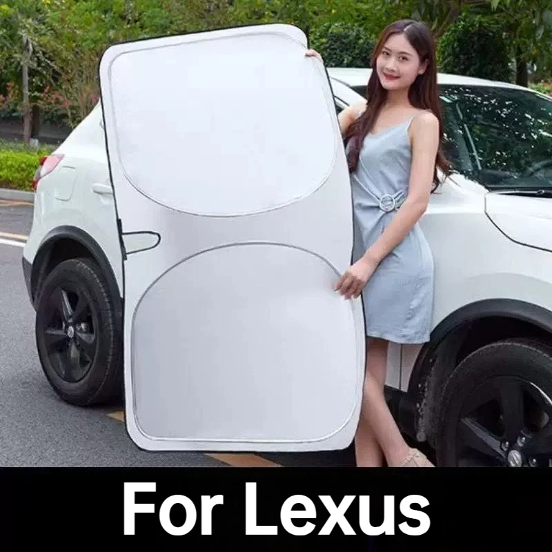 For Lexus GS430 ES350 GS350 LX570 IS350 RX350 IS250 Front Windshield Sunshade Anti-UV Heat Insulation Foldable Car Accessories