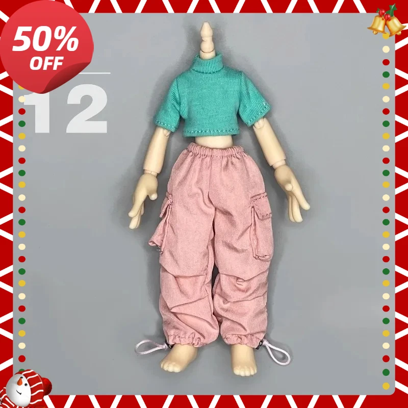 

1/12 масштаб, несколько цветов, комбинезон, модные брюки, модель для 6-дюймовых женских солдатских фигурок, кукла, подарок