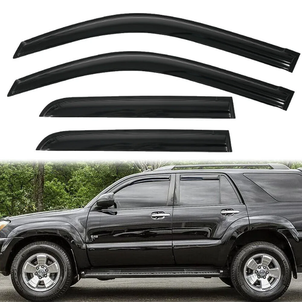 

For 2004-2009 Toyota 4Runner Side Window Vent Visors Sun Rain Guards