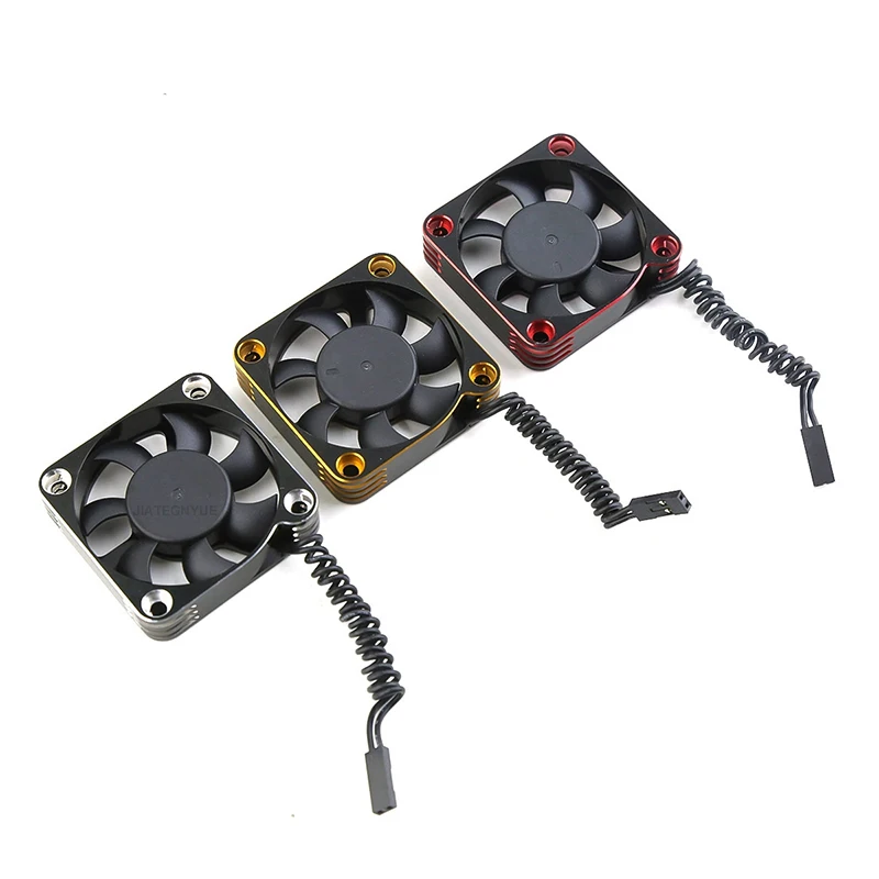 

550 / 540 / 4010 / 5010 Motor ESC High-speed Fan Universal Radiator Fan Metal Shell Cooling Fan