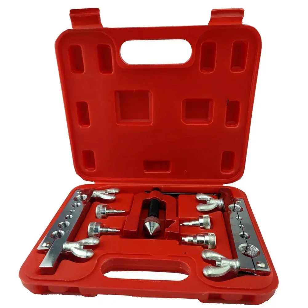 

Mechanical Work Flaring Tool Expansion Tool Set 9 Reaming Sizes Available Chrome-plated Rotary Adapter Flaring Solution Tool