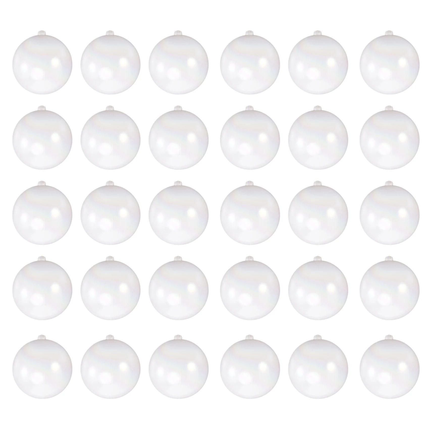 AB15-Christmas Iridescent Ornaments,Bubble Hanging Ornaments Balls,Christmas Rainbow Ball For Party,Wedding