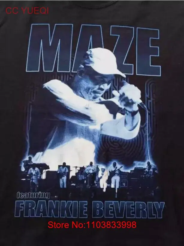 Frankie Beverly Maze TShirt Cotton Short Sleeve All Size