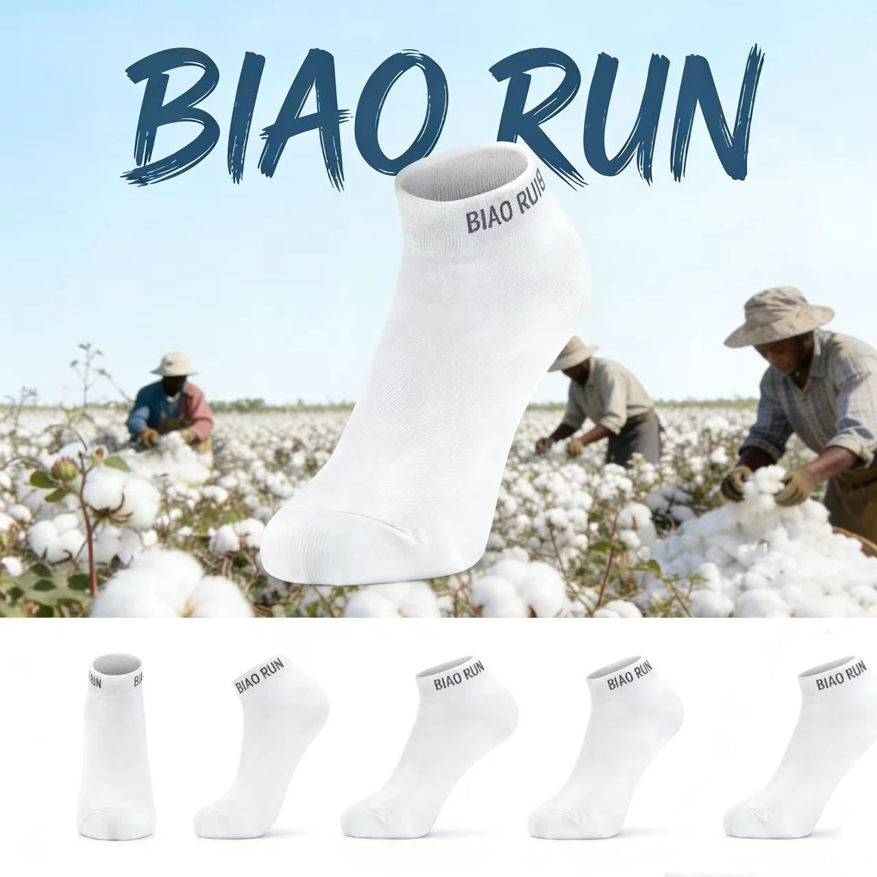 

BIAO RUN Breathable Ankle Socks for Men – Moisture Wicking Low Cut Socks, Comfort Casual Athletic Socks