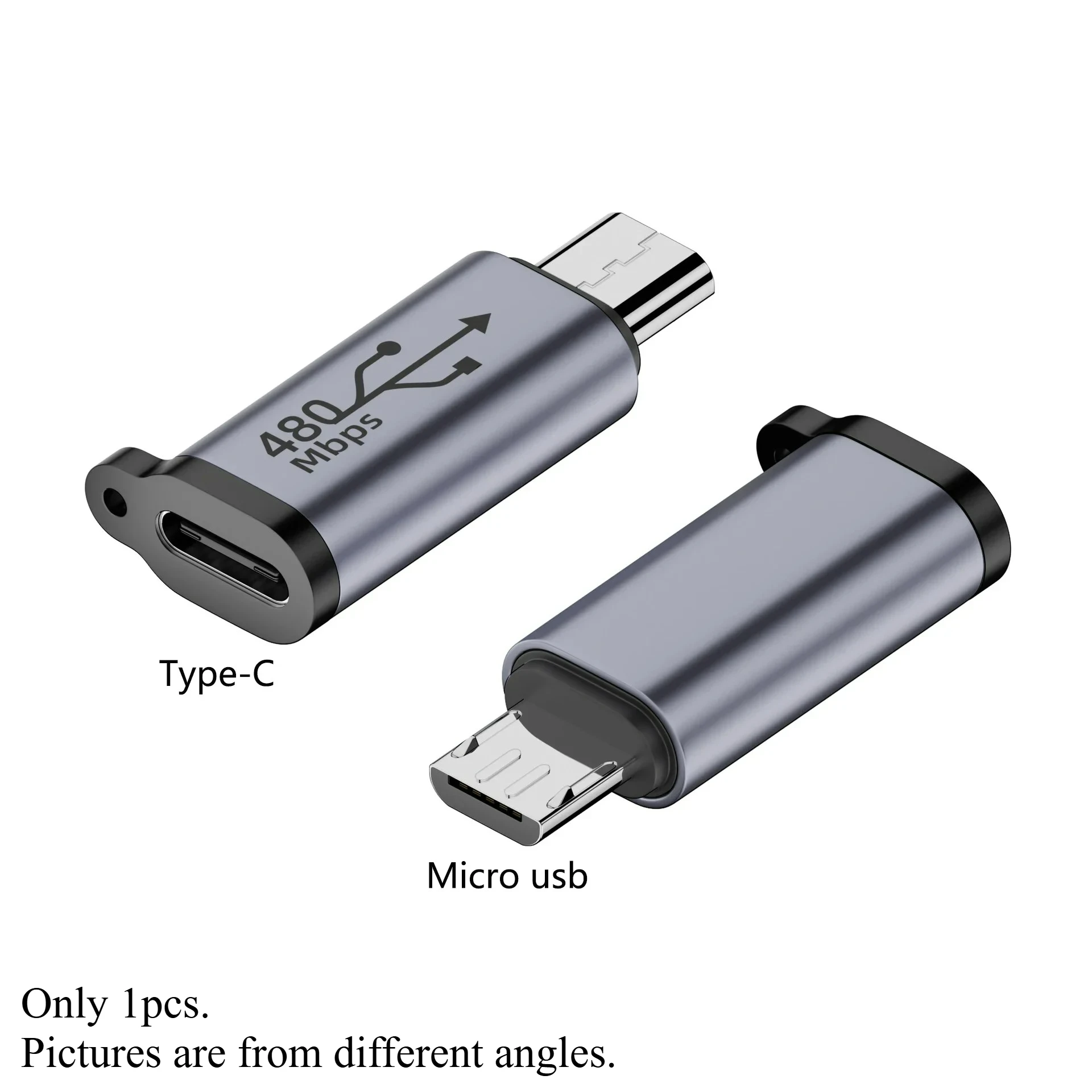1-8 Stück USB-Typ-C-Adapter Typ C zu IOS/Micro/Mini USB Buchse auf Stecker Konverter für Xiaomi Samsung Lade- und Datensynchronisationskabel