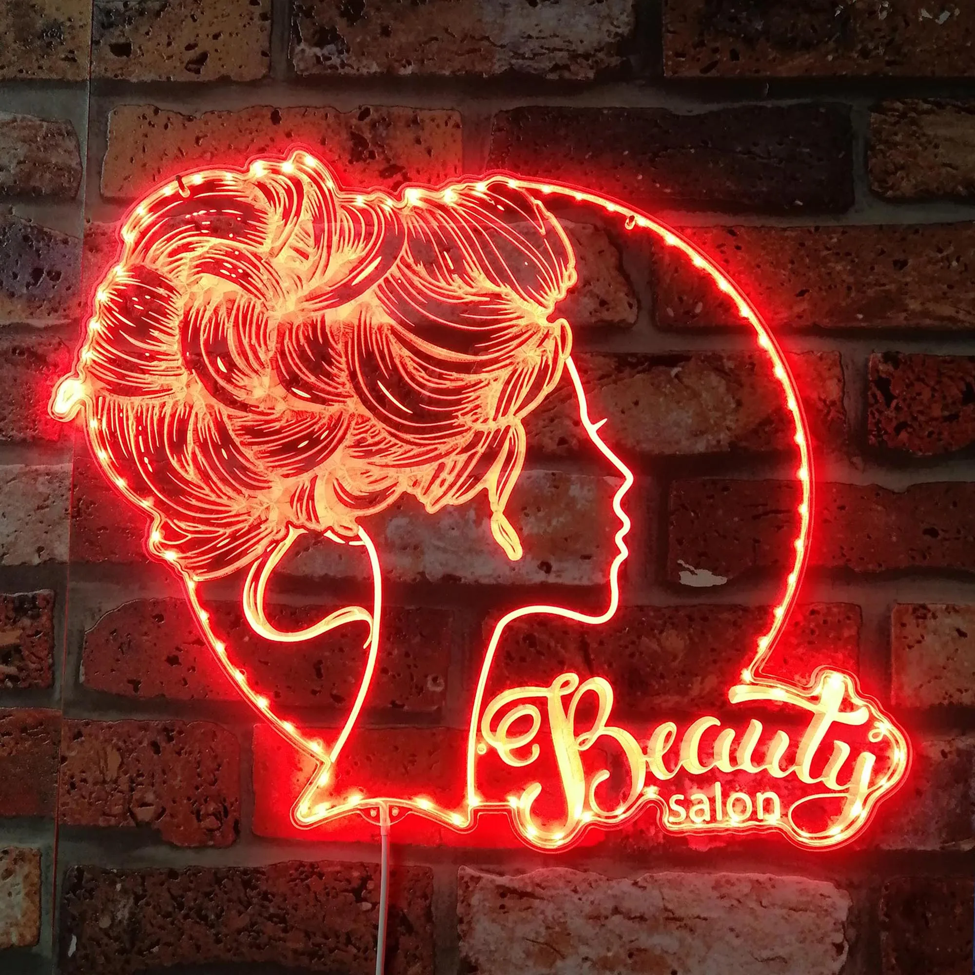 Beauty Salon Pretty Lady Glam Led Neon Sign st06-fnd-i0100-c